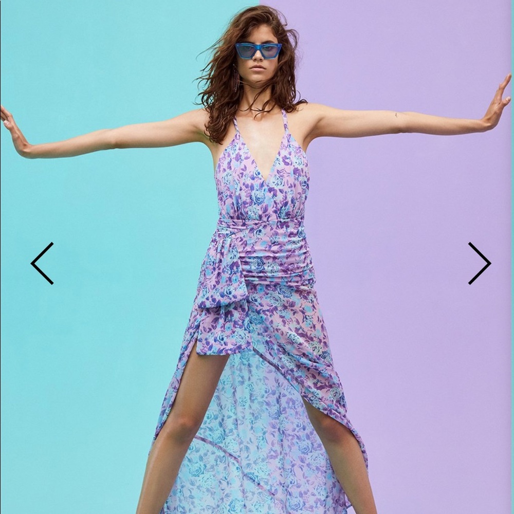 For Love and Lemons Tahiti Maxi Dress XS